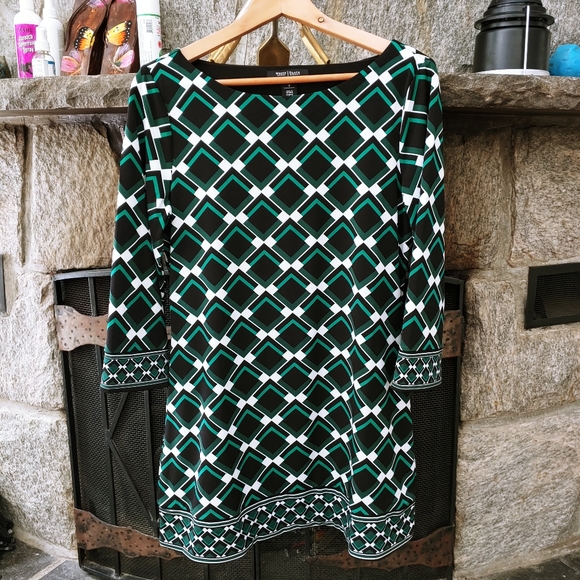 Mini checkered dress - Picture 6 of 7